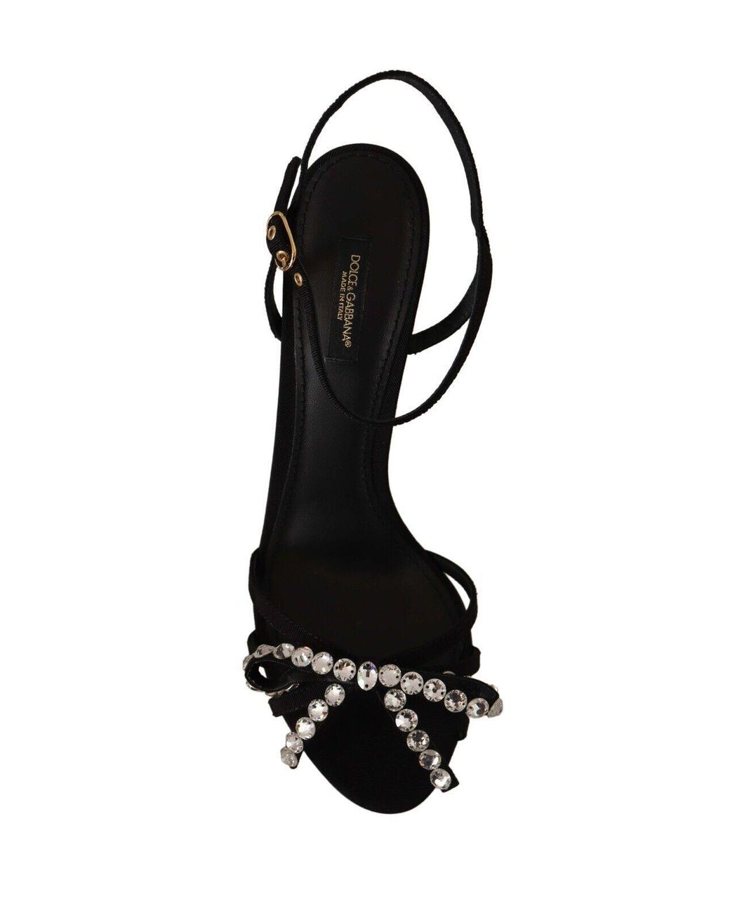 Dolce & Gabbana Black High Heel Sandals