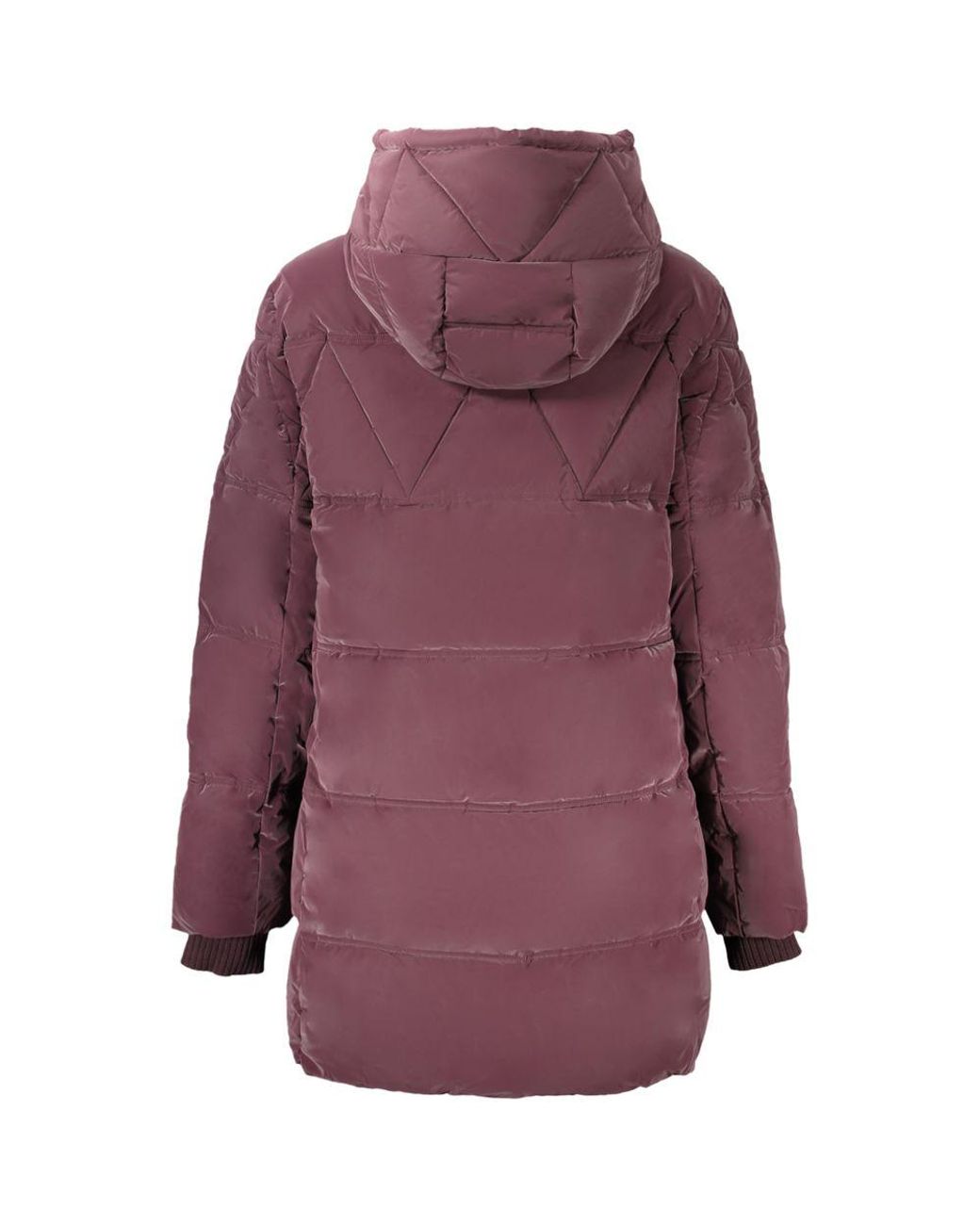 Desigual Purple Viola Poliuretano Donna Jacket