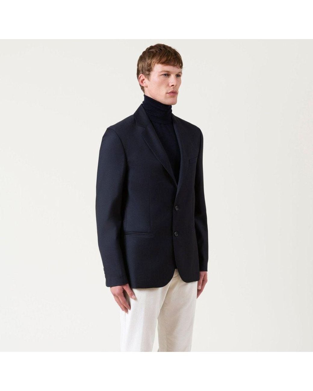 AUTORE Blue Wool Full for men