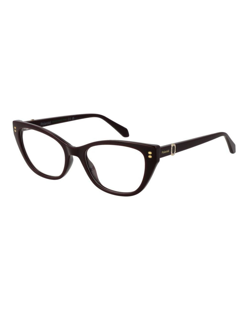 Polaroid Black Purple Polyamide Glasses (frames)