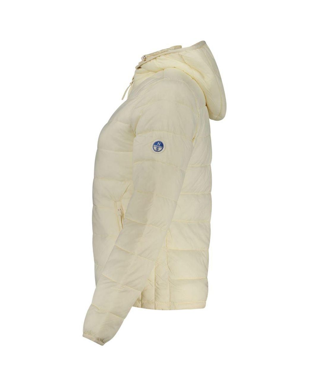 North Sails Natural White Polyester 's Jacket