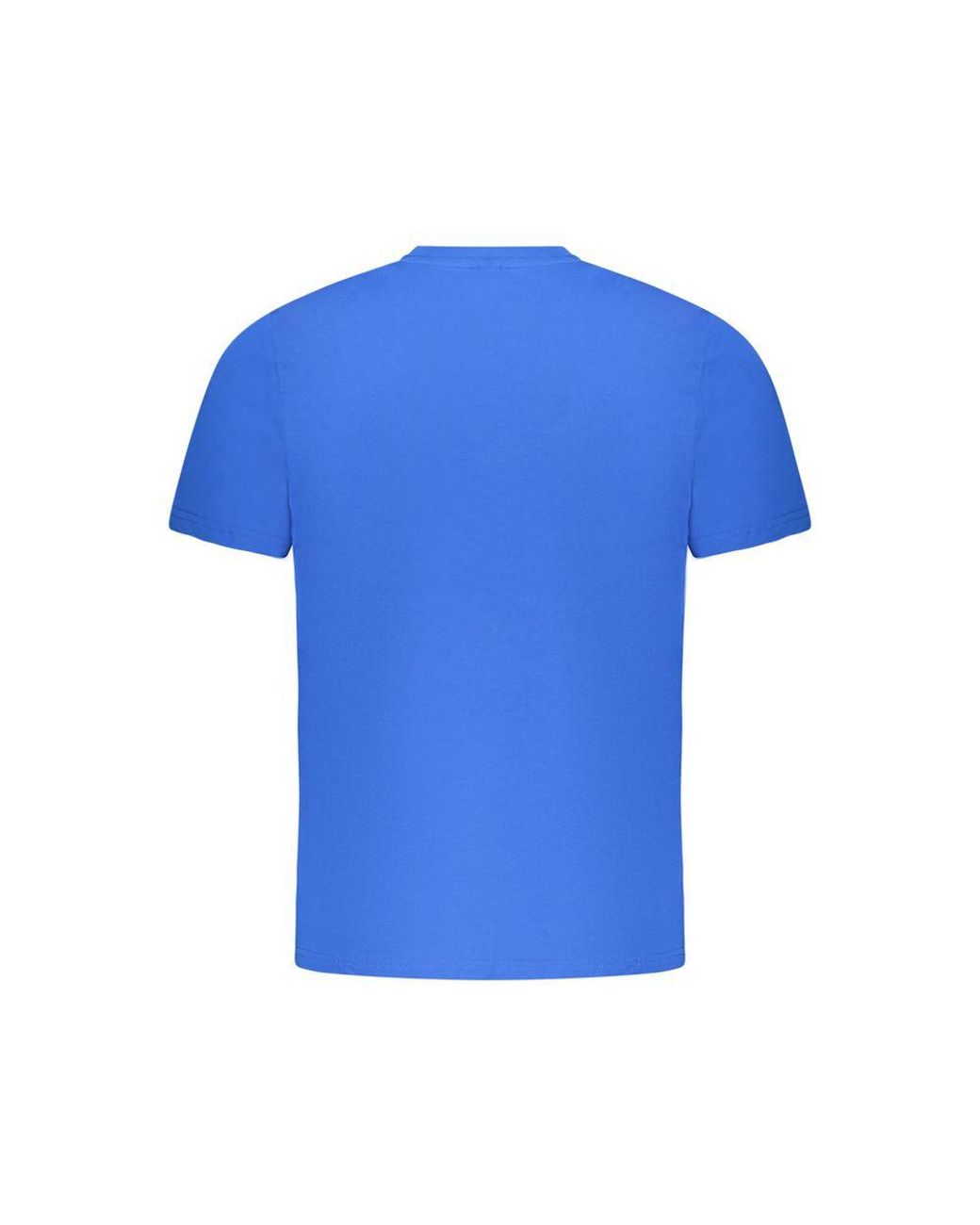 North Sails Blue Cotton Men T for men
