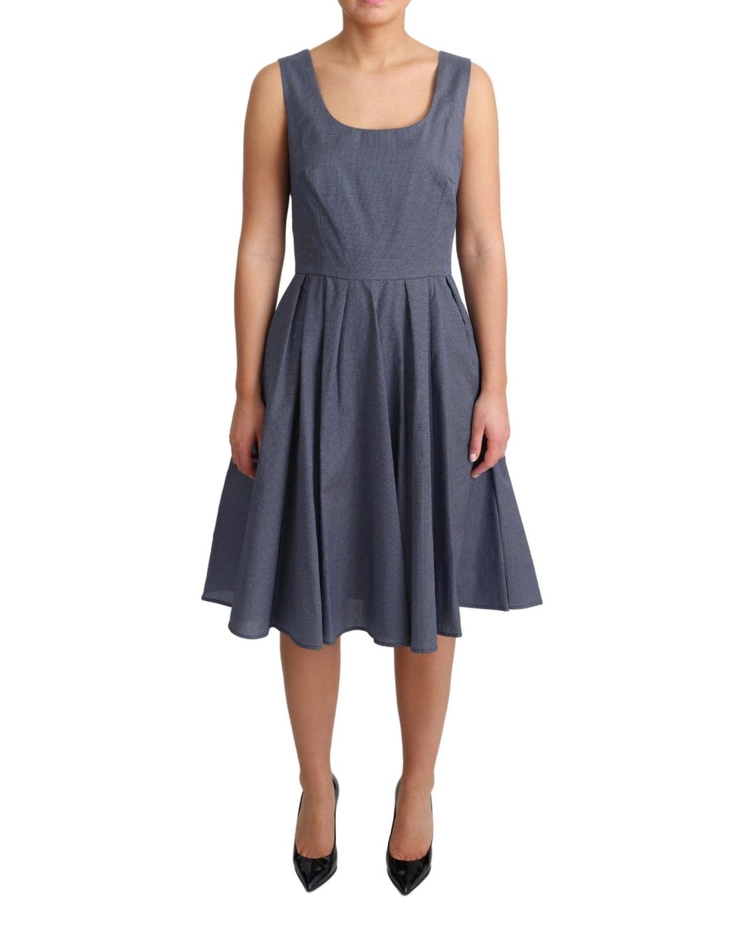 Dolce & Gabbana Blue Midi Dresses