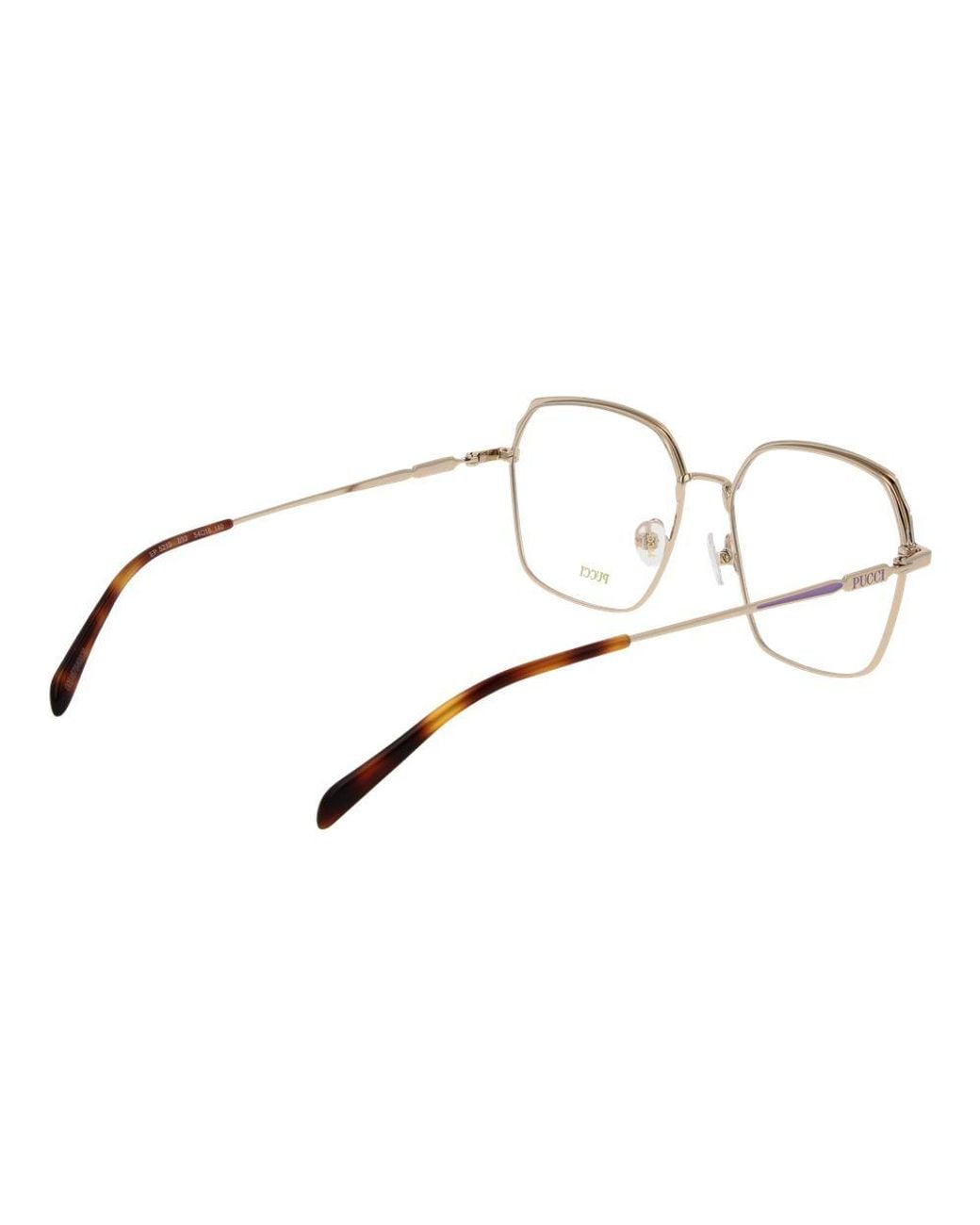 Emilio Pucci Metallic Metal Glasses (Frames)