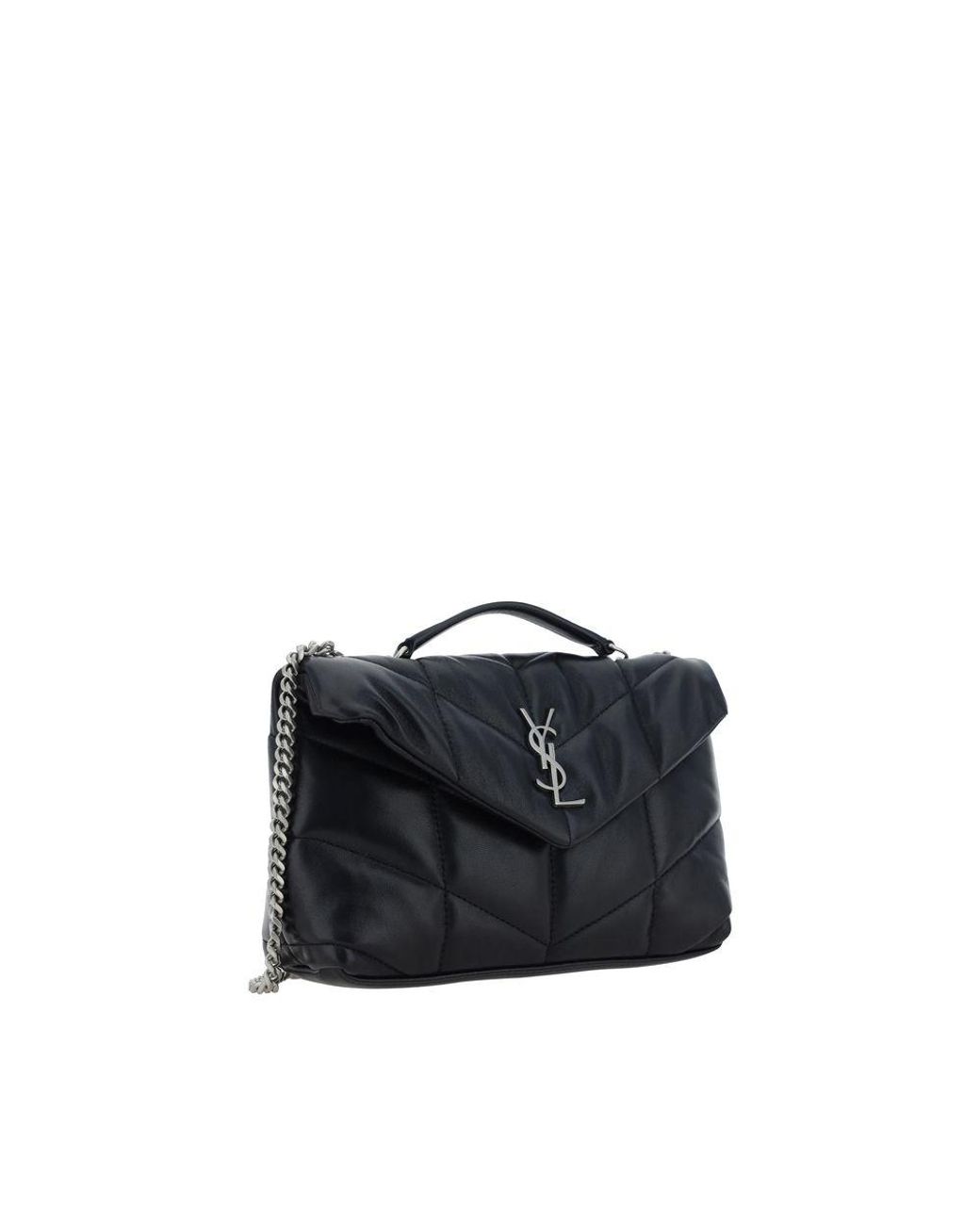 Saint Laurent Blue Mini Shoulder Bag