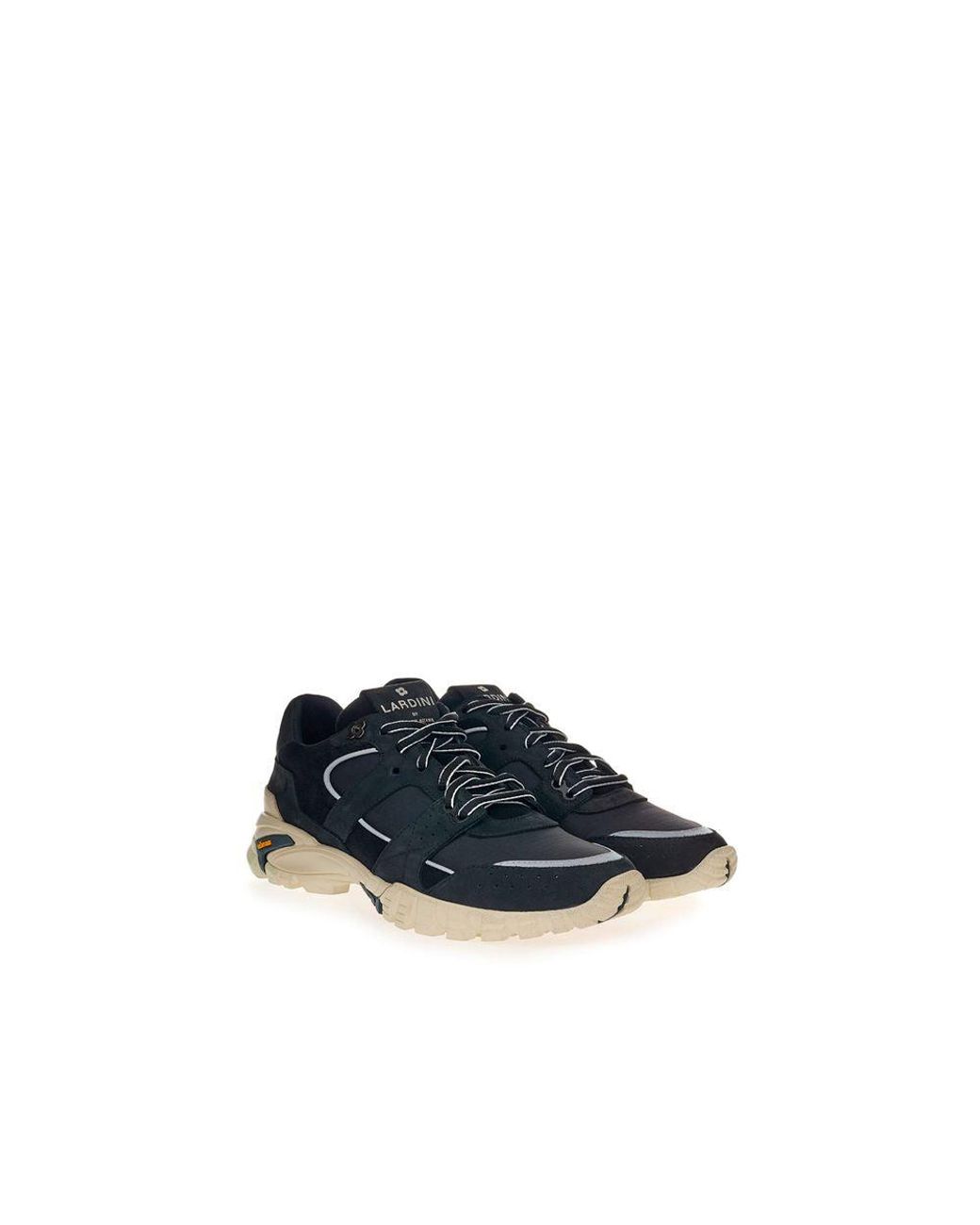Lardini Blue Suede Sneaker for men