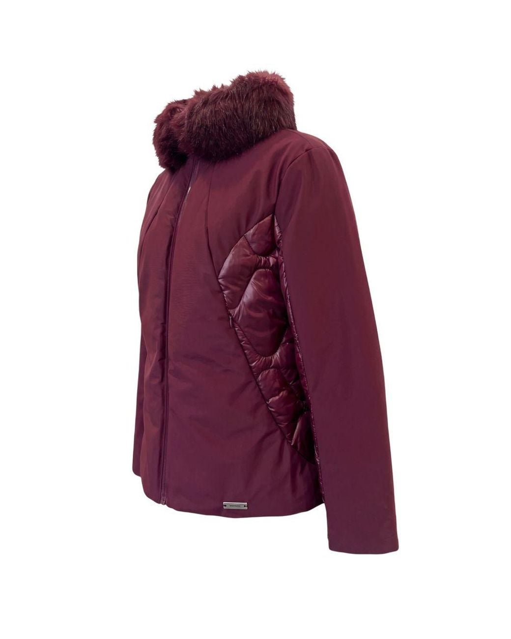 Baldinini Purple Nylon Jacket