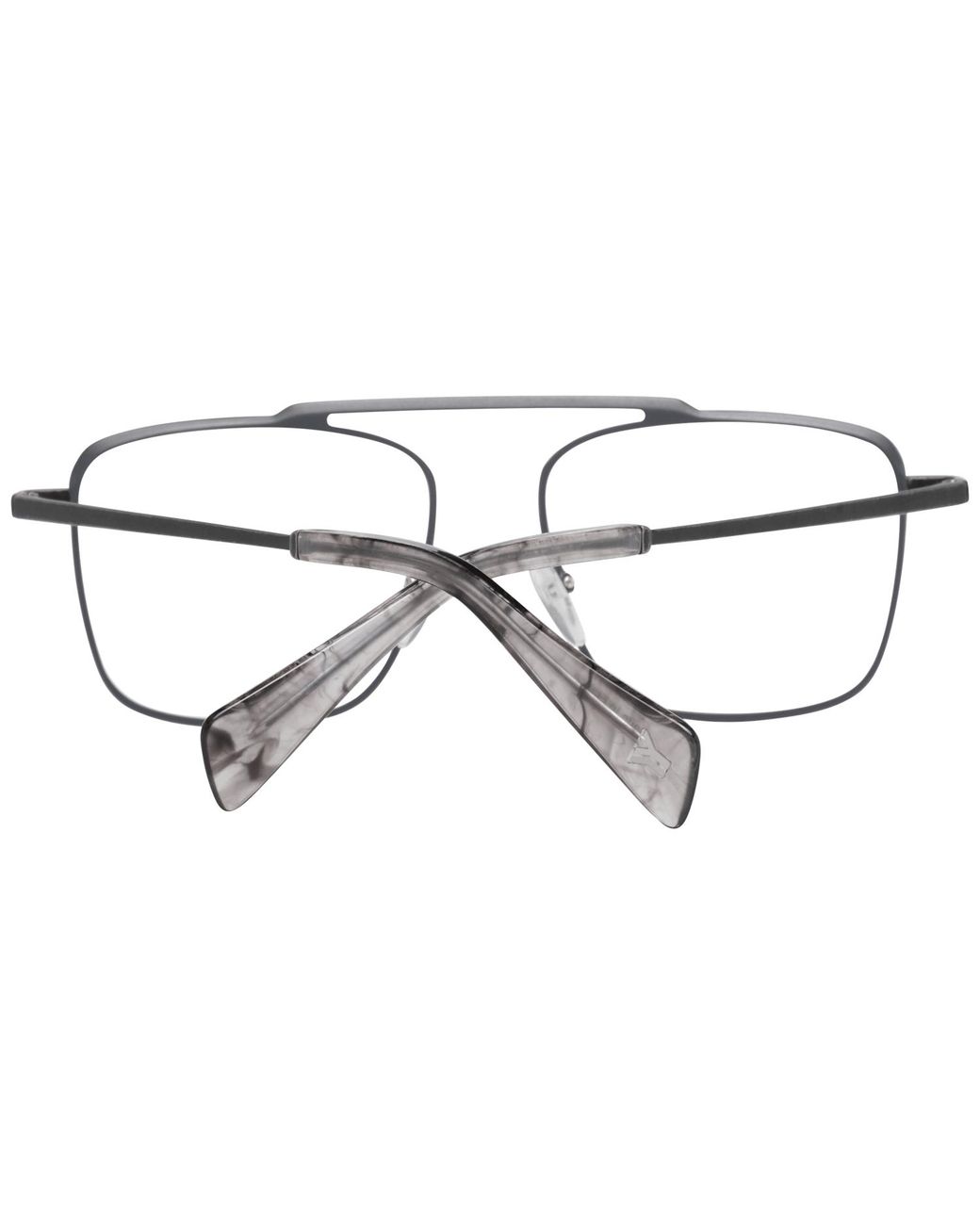 Yohji Yamamoto Brown Gray Optical Frames for men