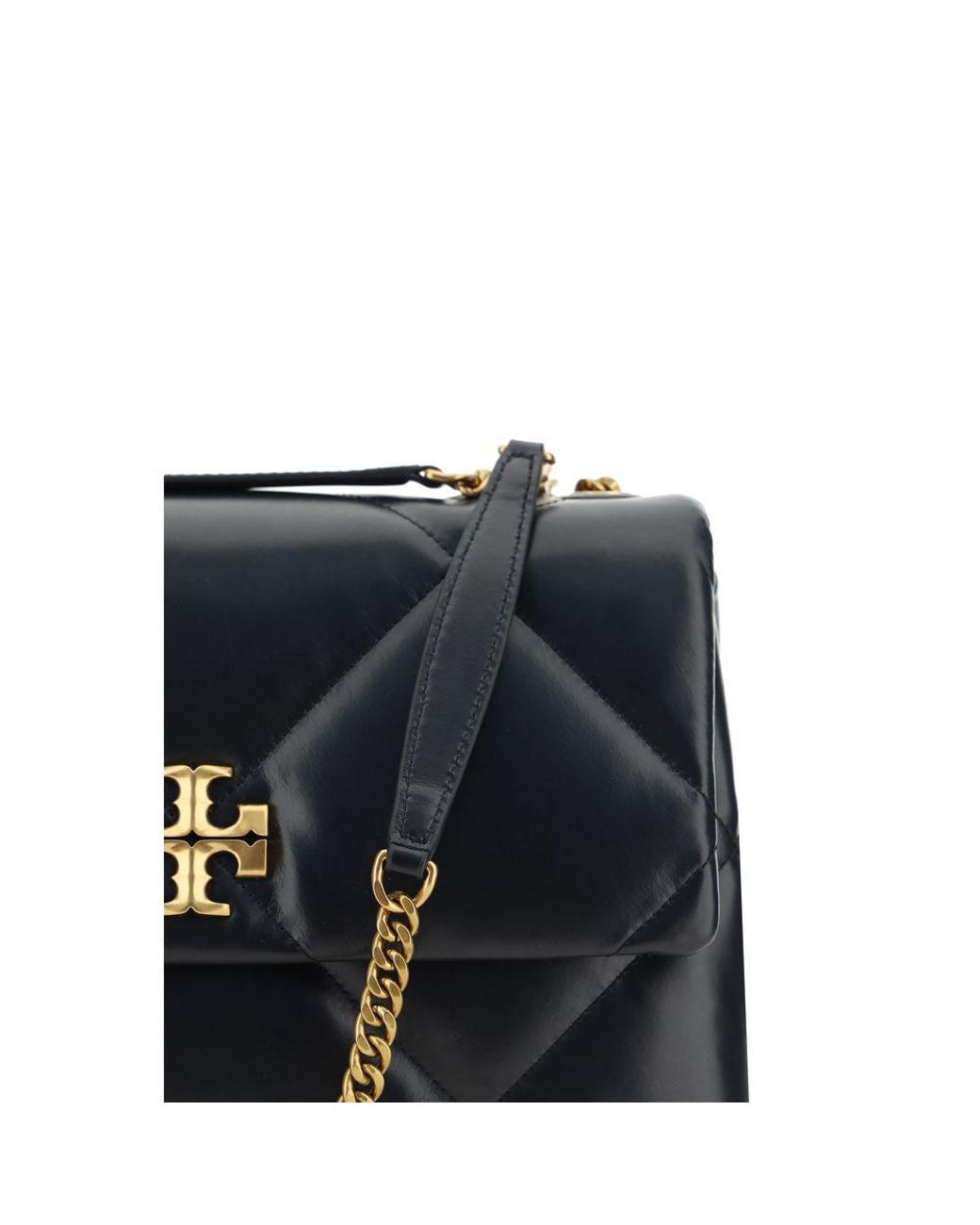 Tory Burch Black Lamb Ovis Aries Shoulder Bag