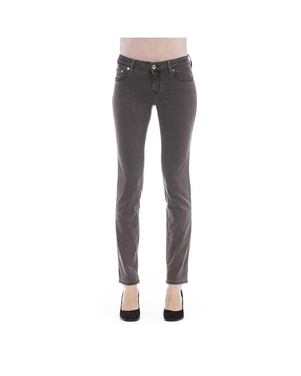 Jacob Cohen Gray Cotton Jeans