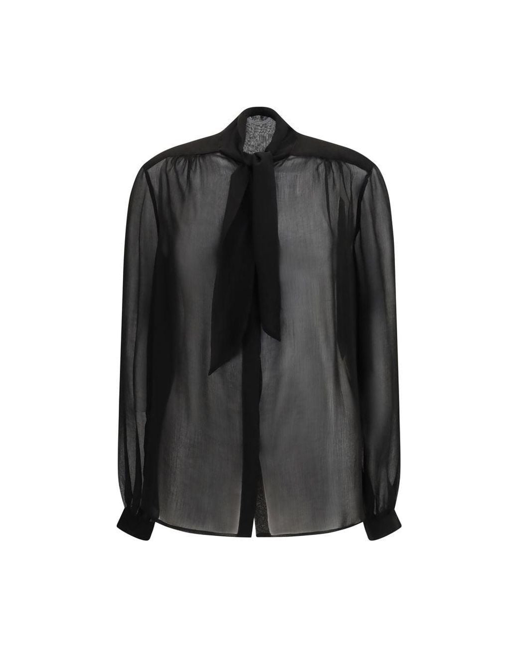 Lardini Black Viscose Blouse
