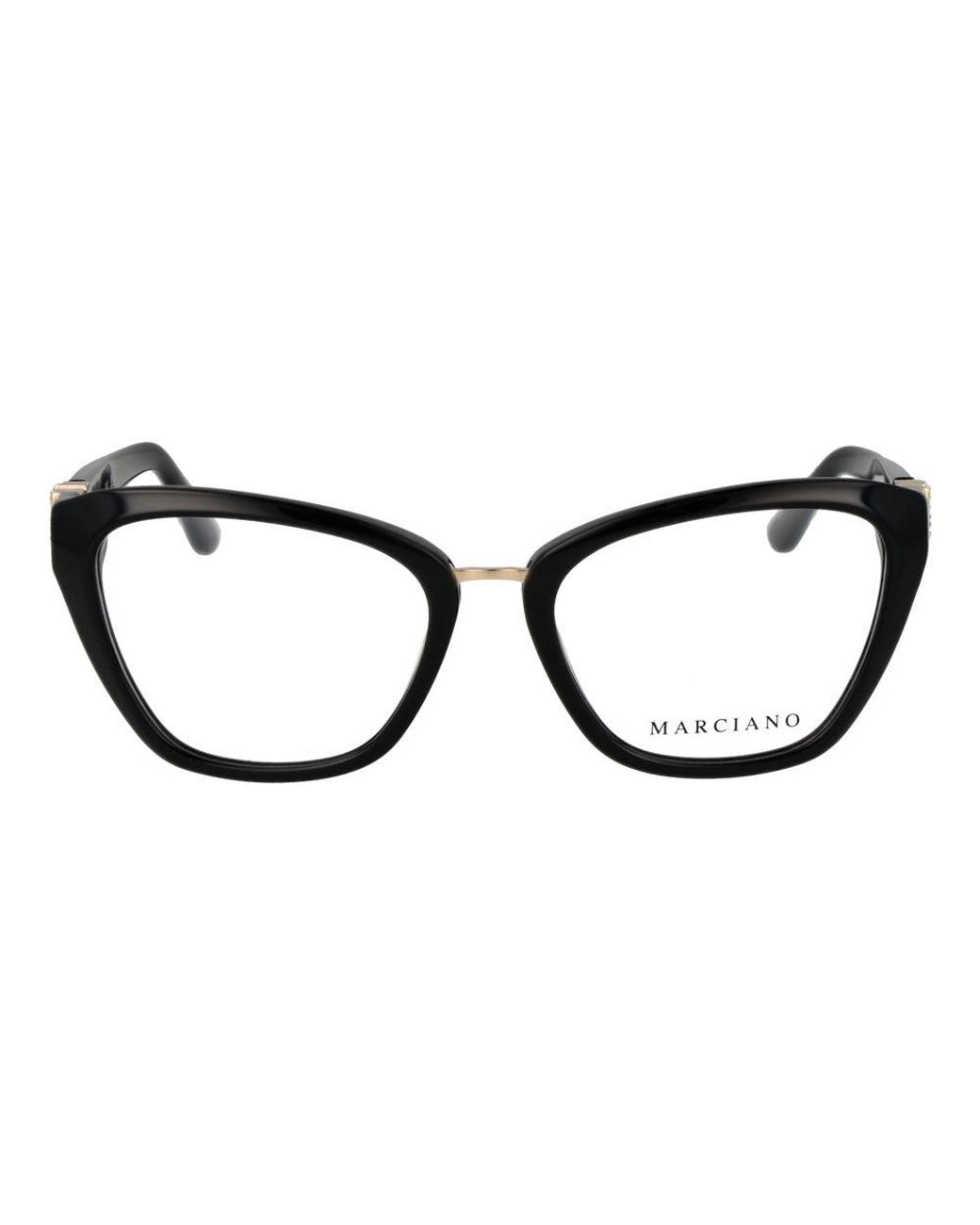 MARCIANO BY GUESS Black Metal & Plastic Glasses (frames)