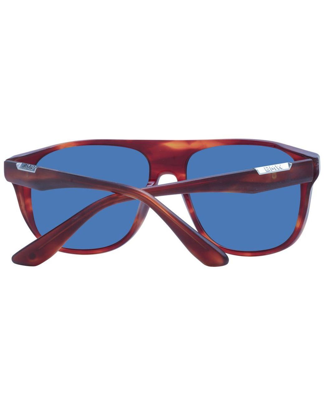 BMW Blue Brown Acetate Sunglasses for men