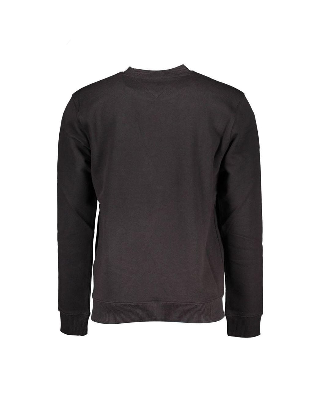 Tommy Hilfiger Black Cotton Men's Sweatshirt for men