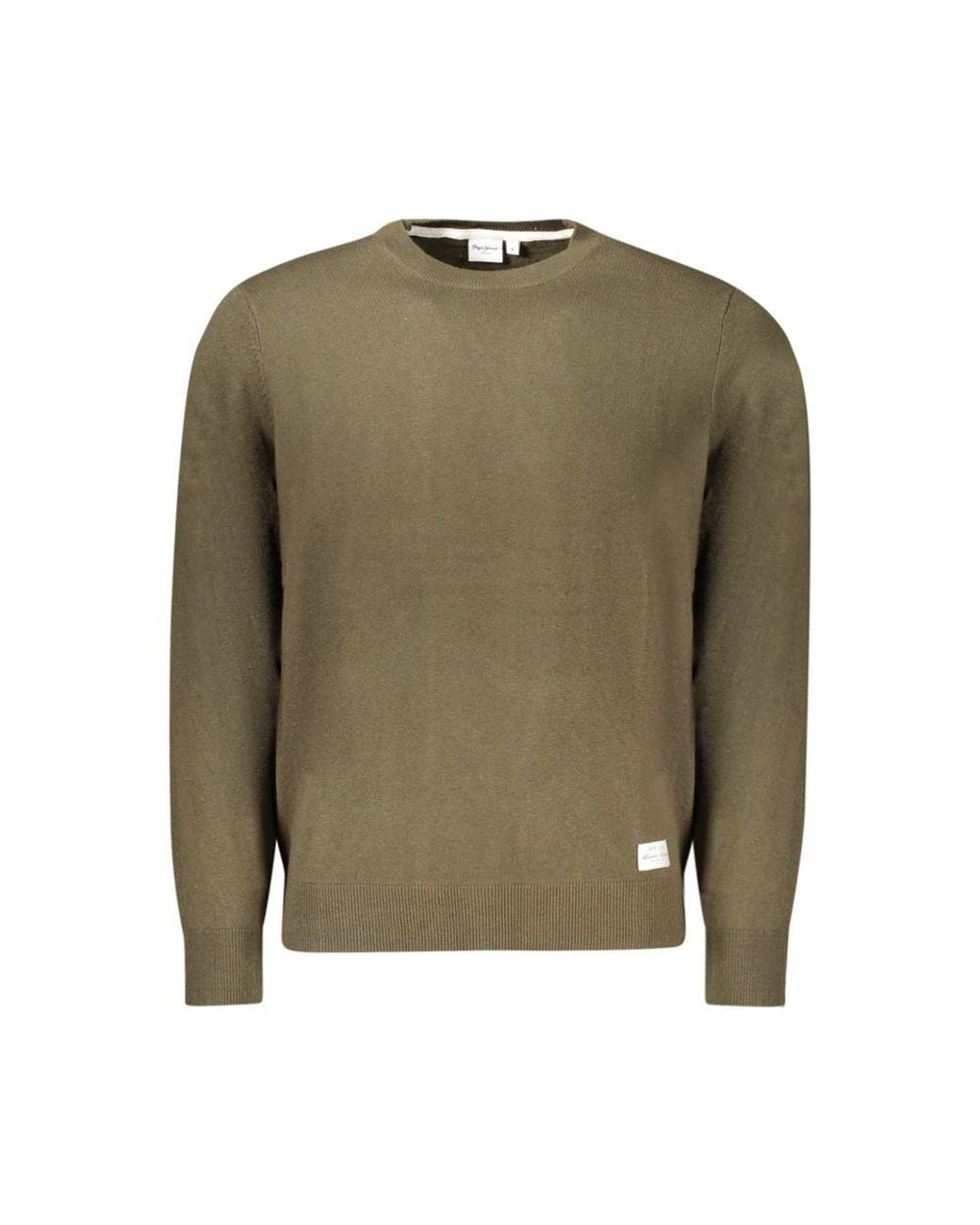 Pepe Jeans Green Verde Cotton Mens Sweater for men