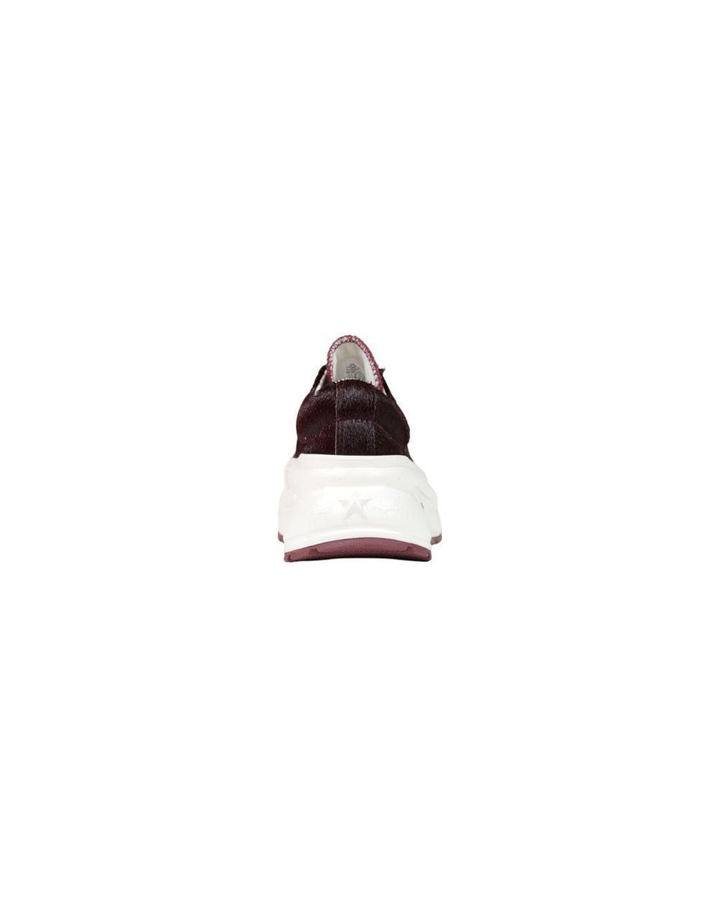 Converse White Bordeaux Leather Chunky Sneakers