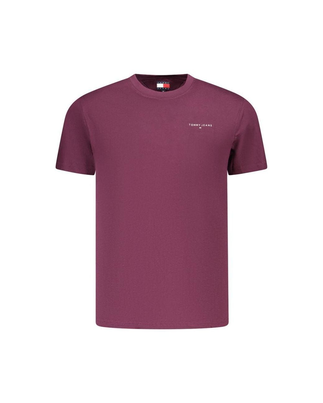 Tommy Hilfiger Purple Viola Cotton T-Shirt for men
