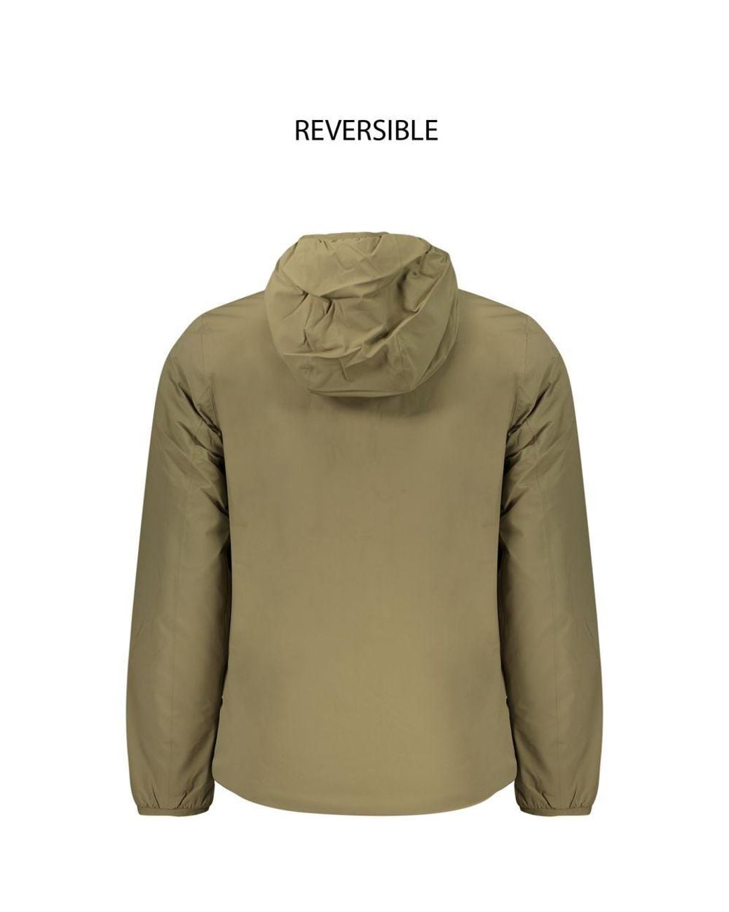 K-Way Green Nylon Men's Jacket - S for men