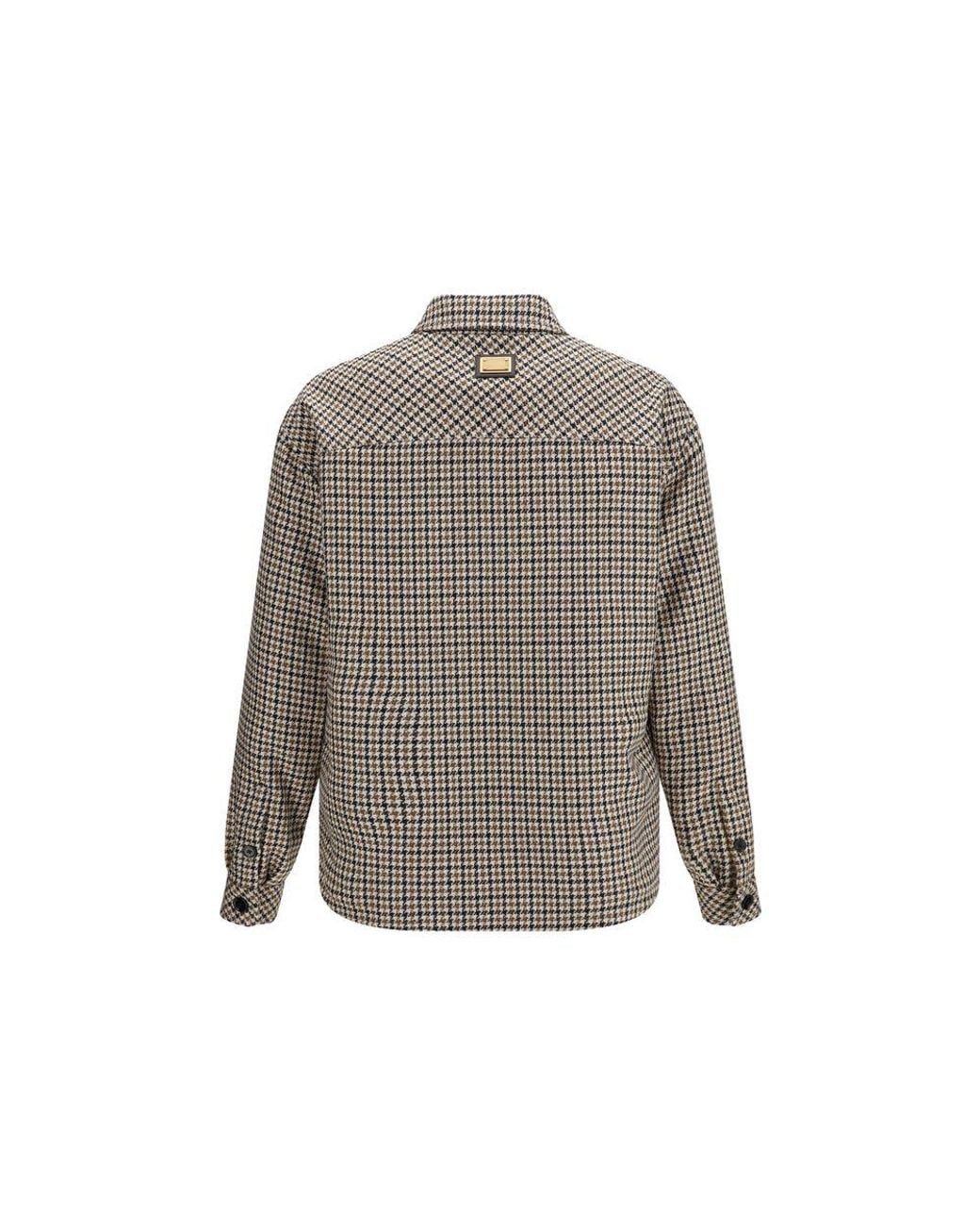 Dolce & Gabbana Gray Brown Wool Oves Aries Full for men