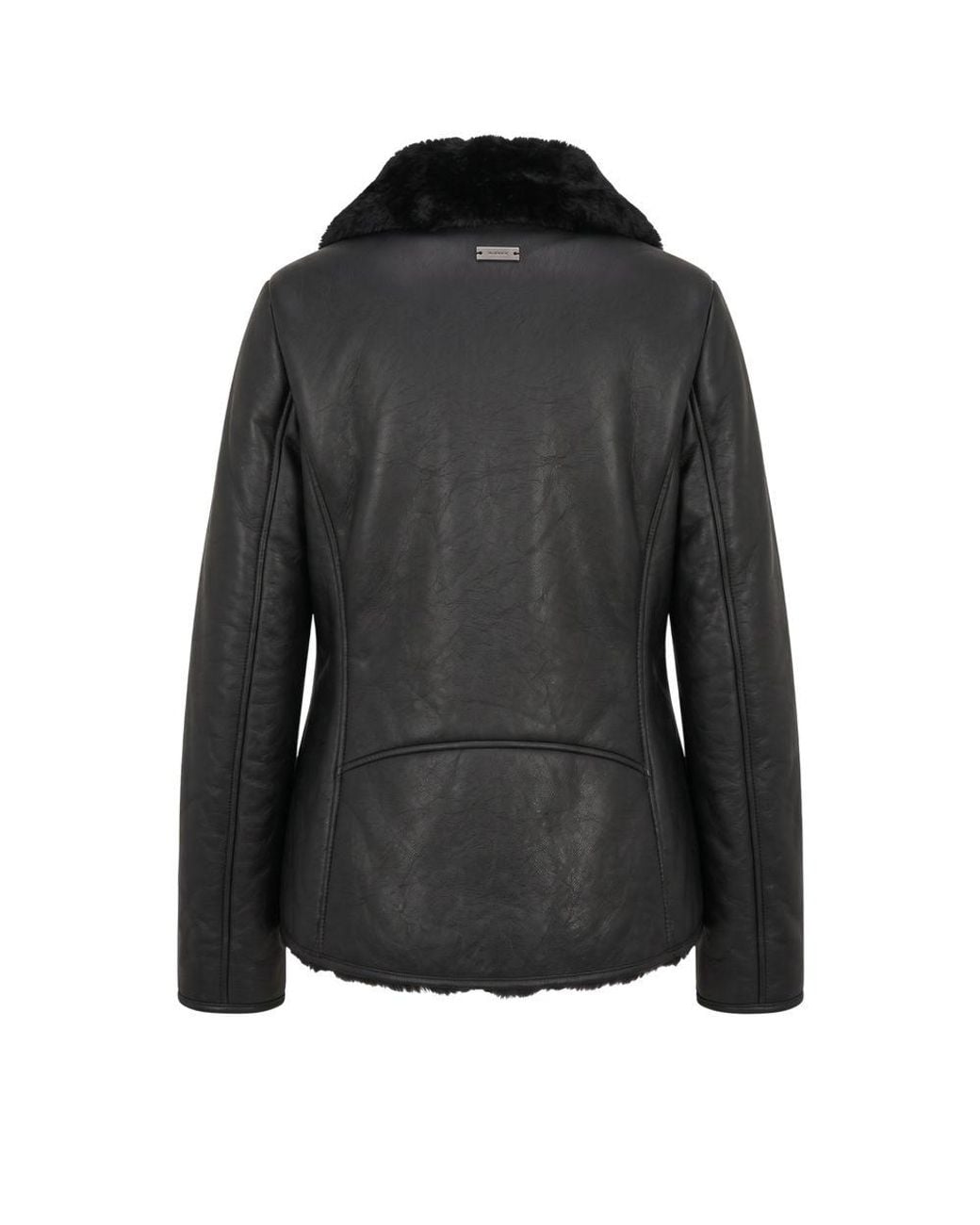Baldinini Black Pu Jacket