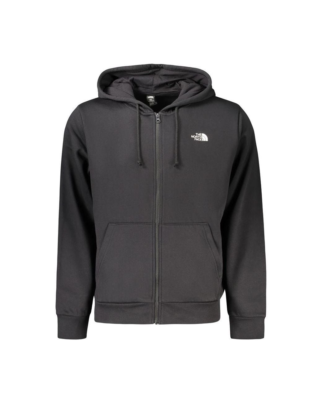 The North Face Gray Black Cotton Men's Sweatshirt for men