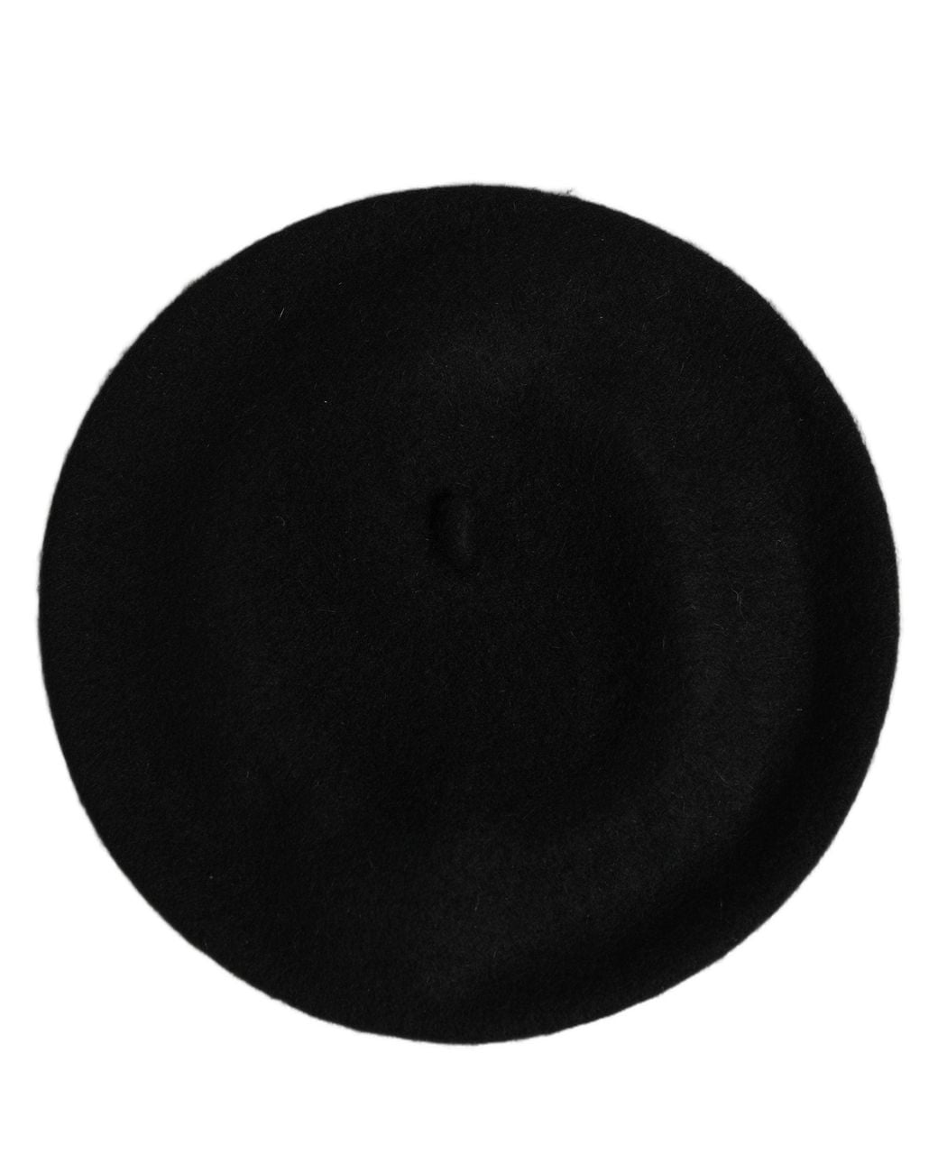Dolce & Gabbana Black Wool French Style Beret Capello Hat Cashmere