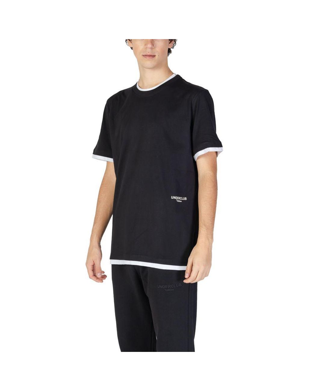 Underclub Black Cotton T for men