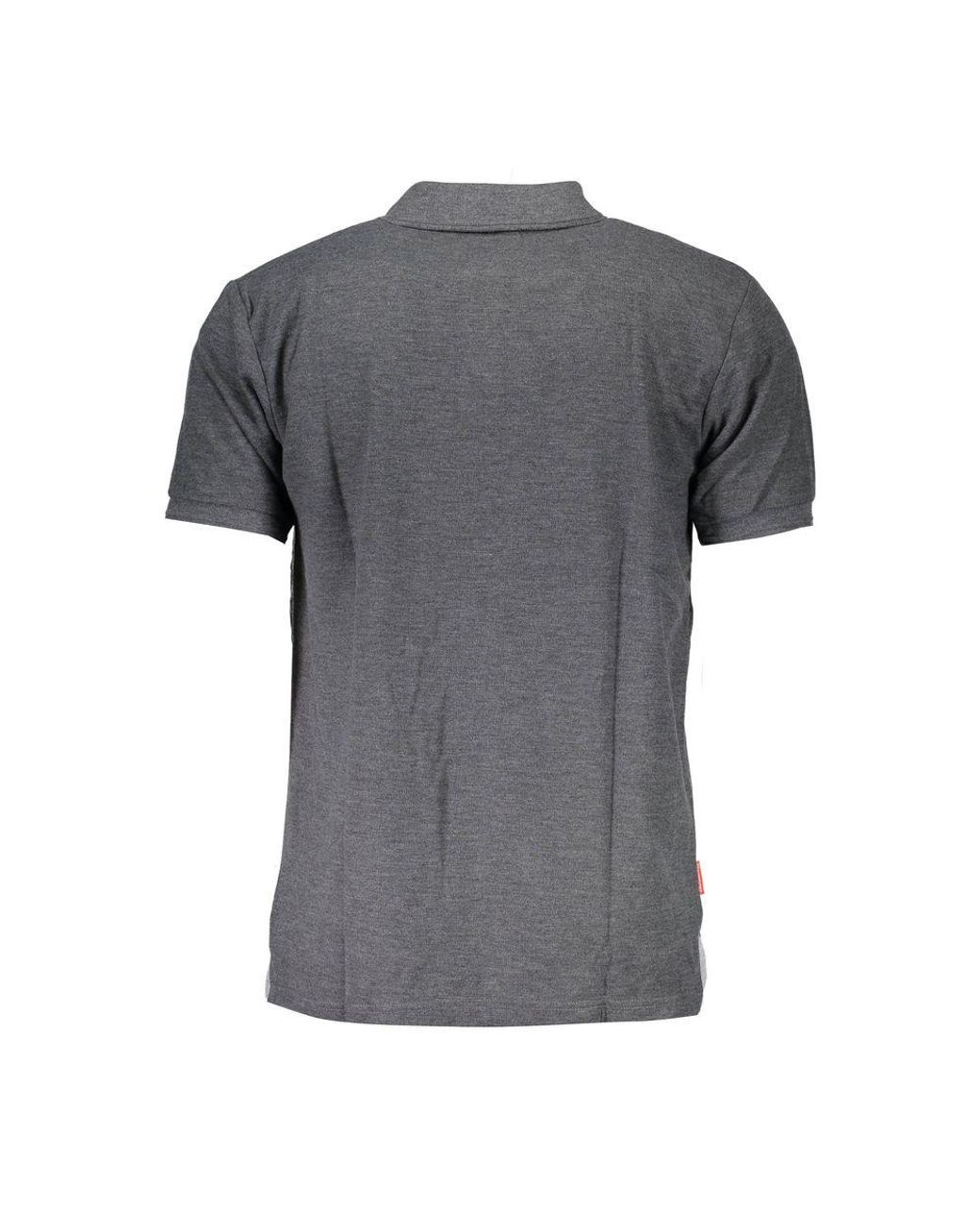 Slazenger 1881 Gray Grigio Polyester Men Polo for men