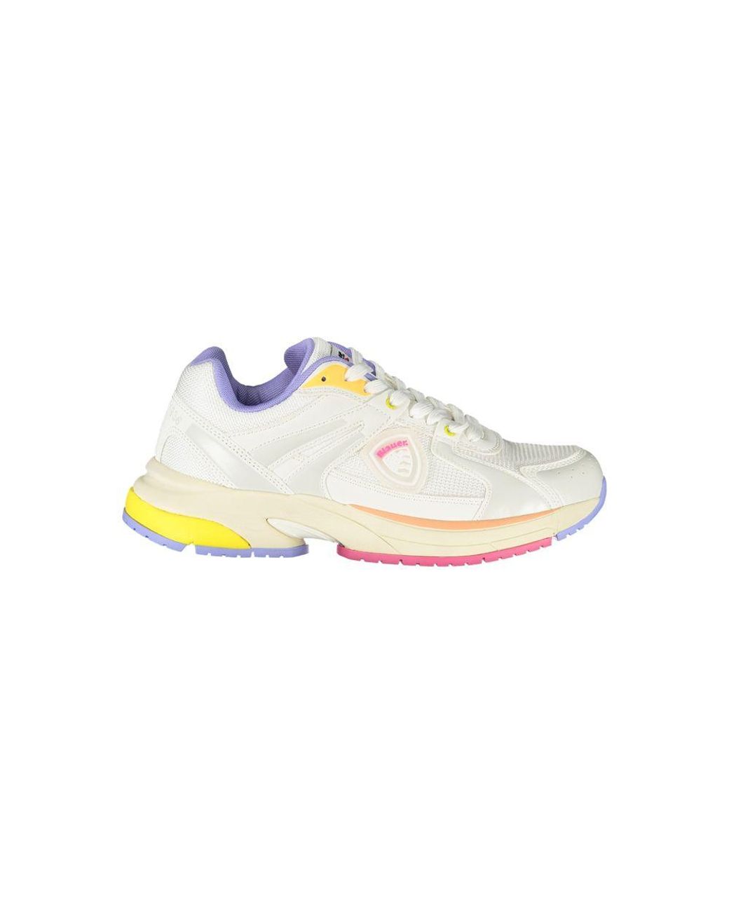 Blauer Multicolor Bianco Polyurethane Sneaker