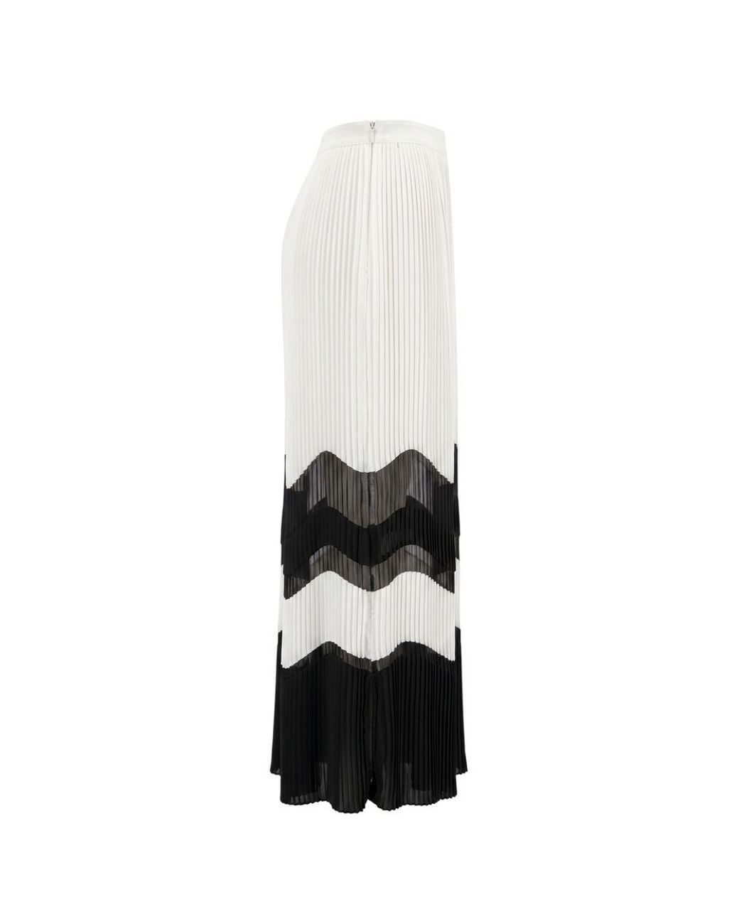 Trussardi White Polyester Skirt