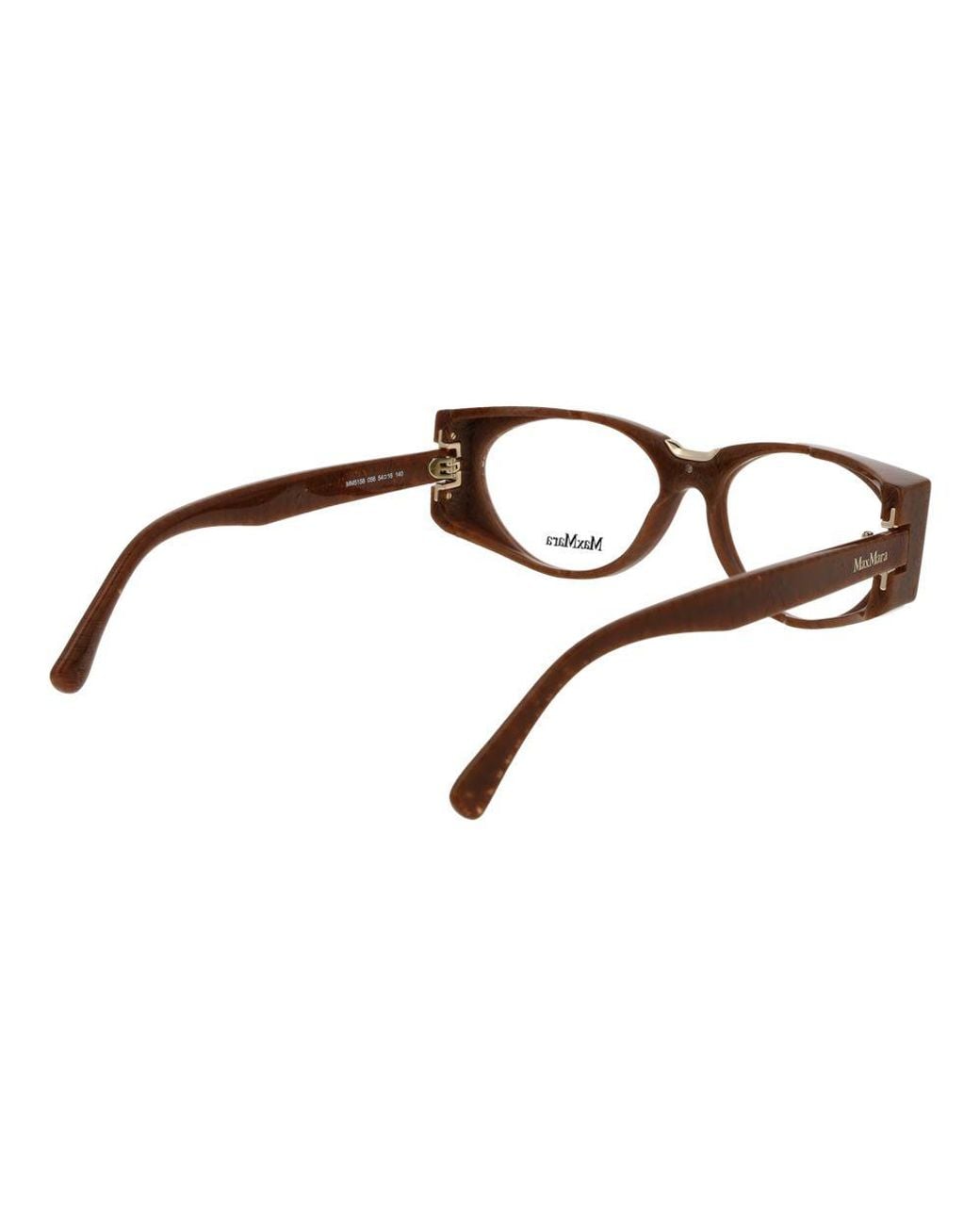 Max Mara Brown Plastic Glasses (frames)