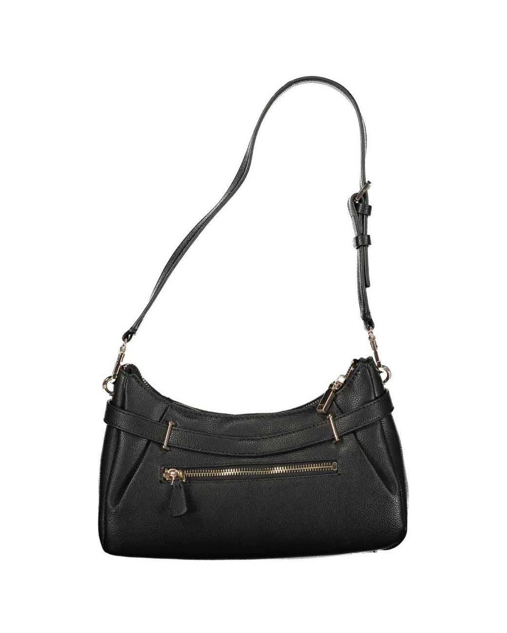 Guess Black Polyurethane Handbag