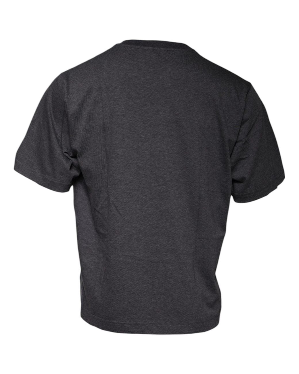 Dolce & Gabbana Black Crew Neck Short Sleeves T-Shirt for men