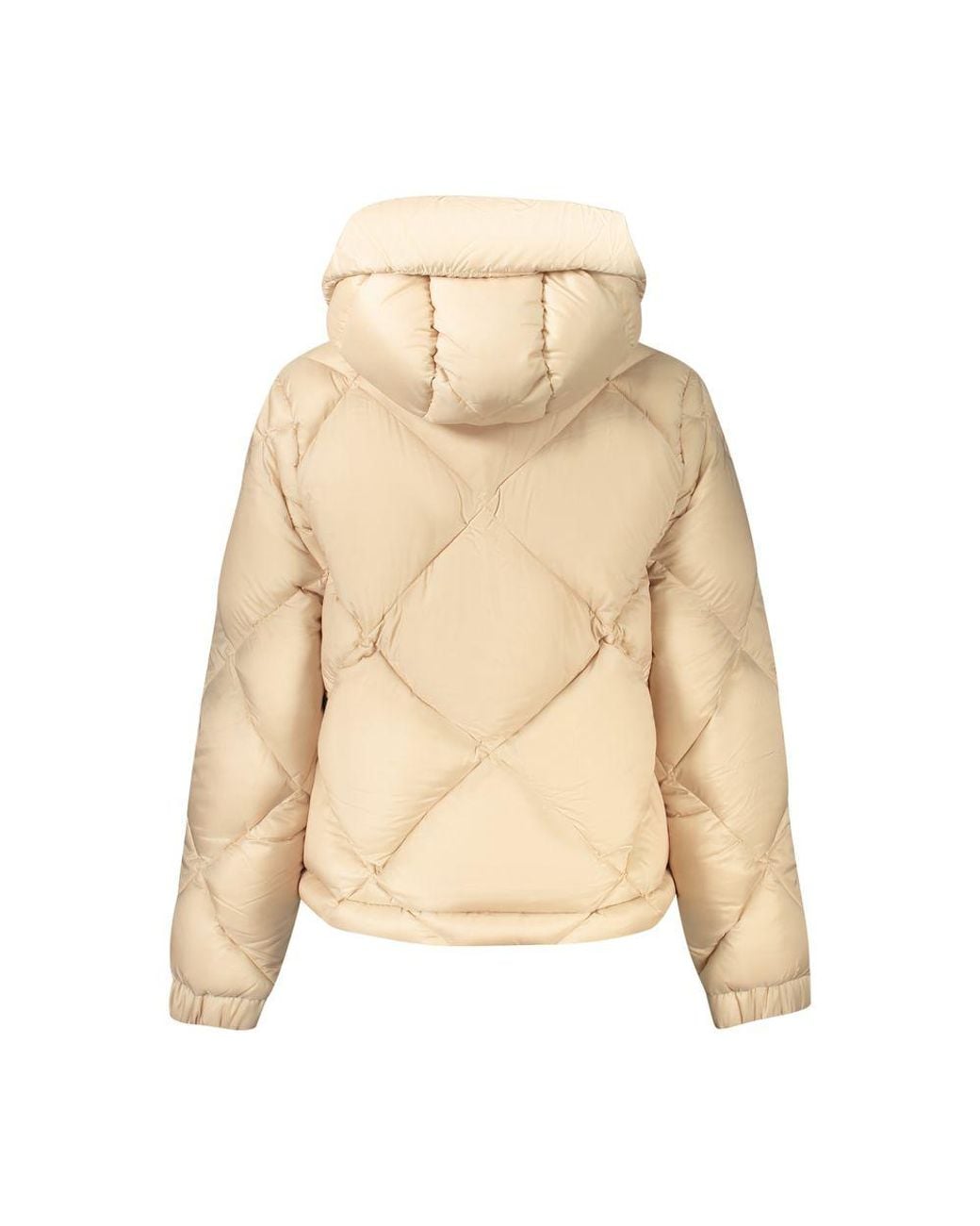K-Way Natural Beige Polyester Jacket - S