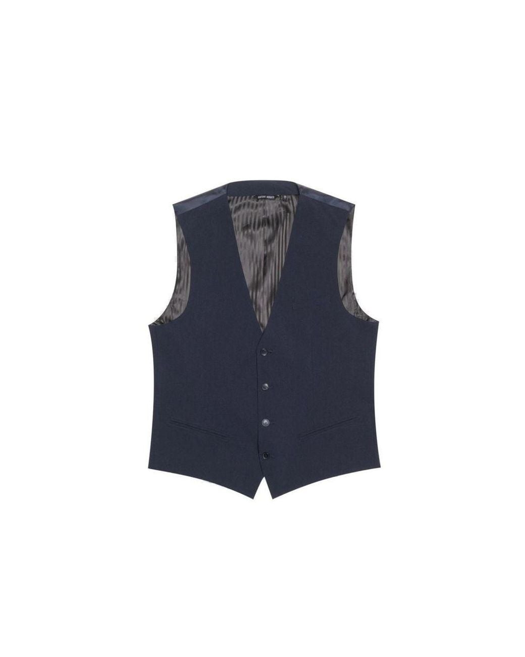 Antony Morato Blue Polyester Vest for men