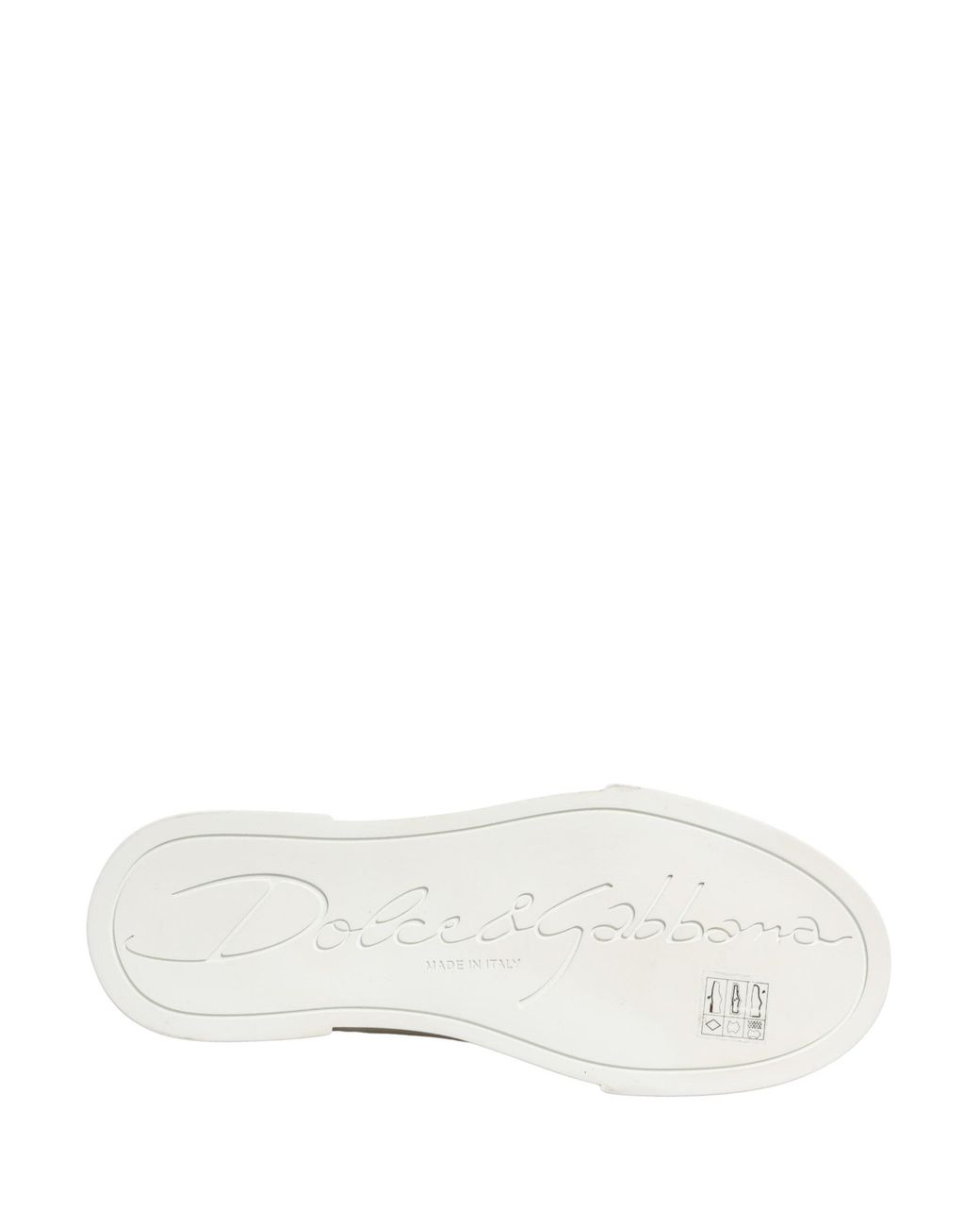 Dolce & Gabbana White Patchwork Low Top Sneakers Shoes