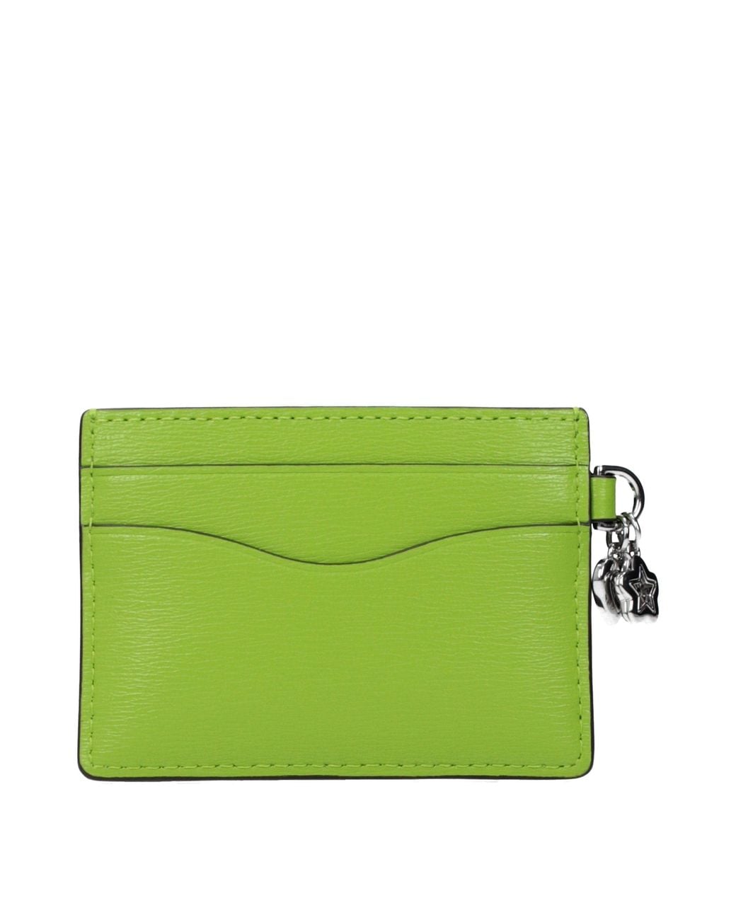 Tory Burch Green Leather Cardholder