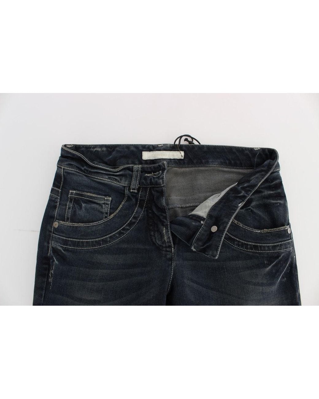 Ermanno Scervino Blue Chic Slim Fit Italian Jean