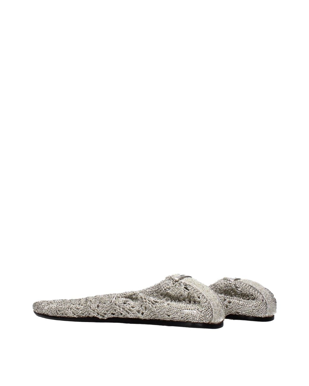 Isabel Marant White Ballerina Fabric