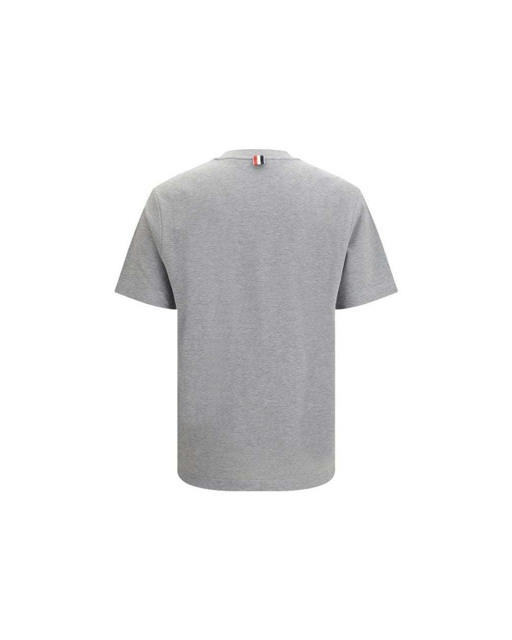 Thom Browne Gray Cotton T for men