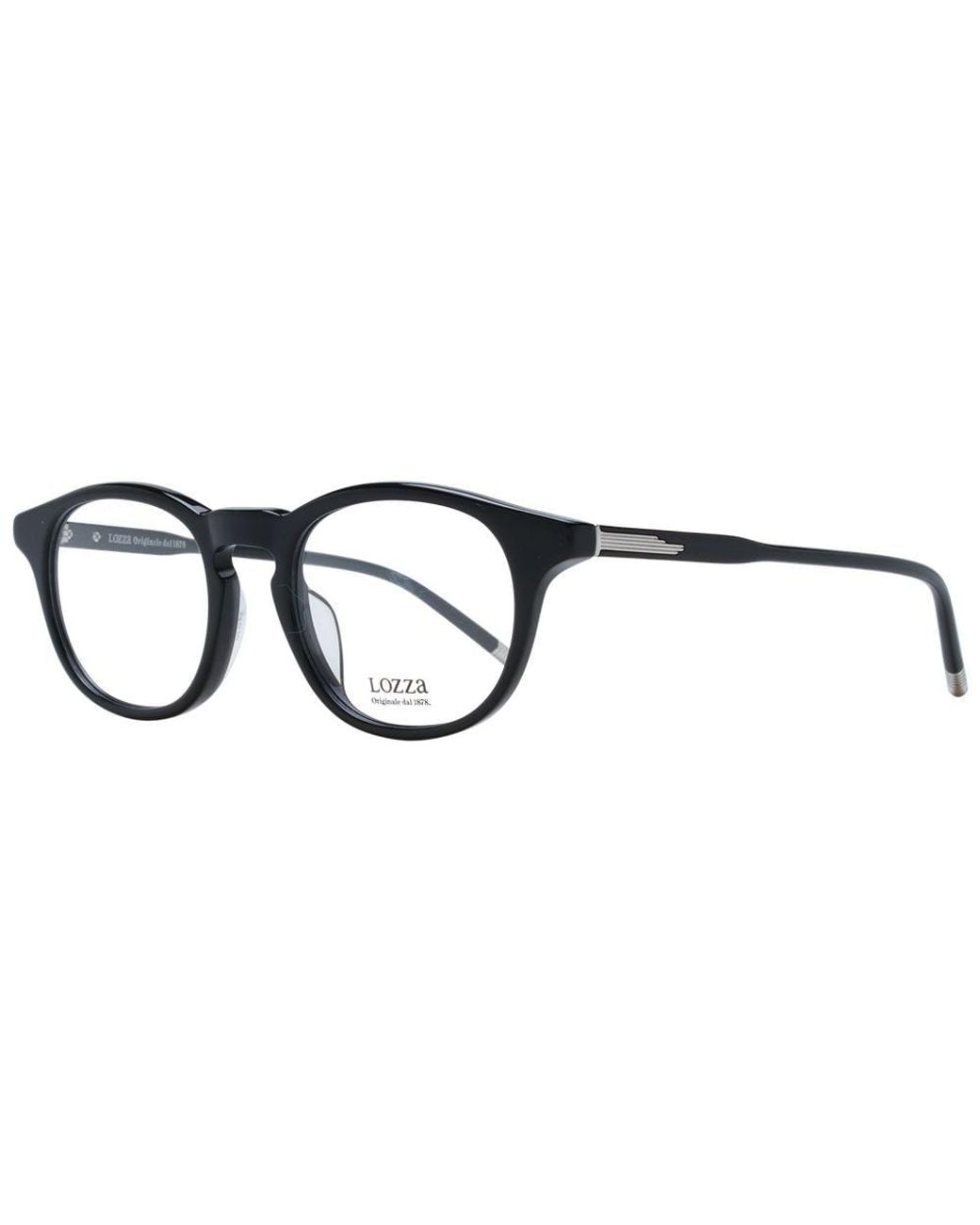 Lozza Black Acetate & Plastic Glasses (frames) for men