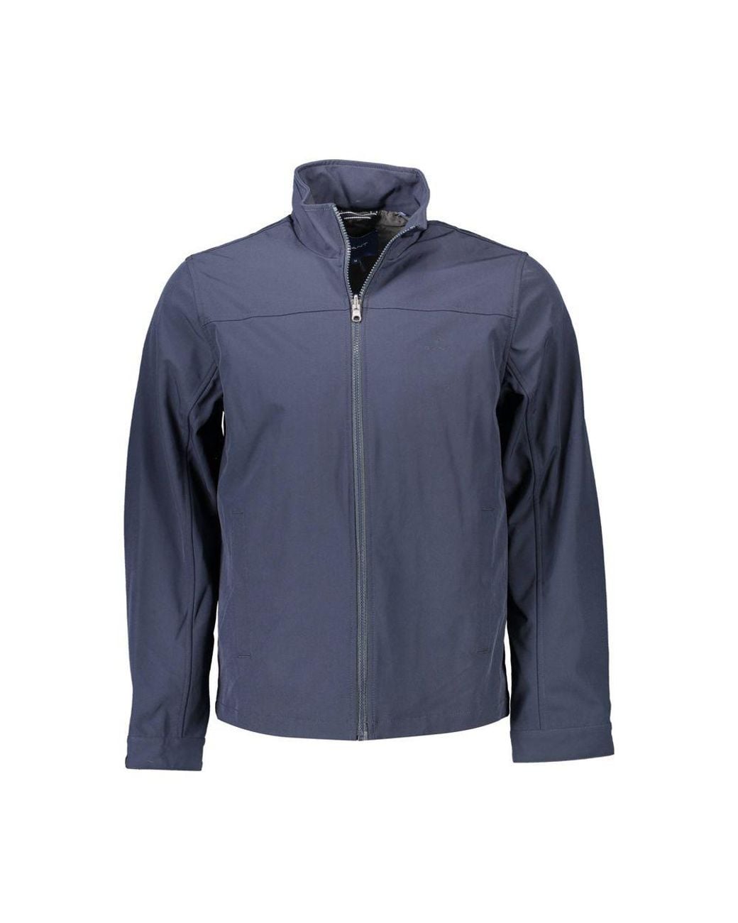 Gant Blue Blu Polyester Jacket for men