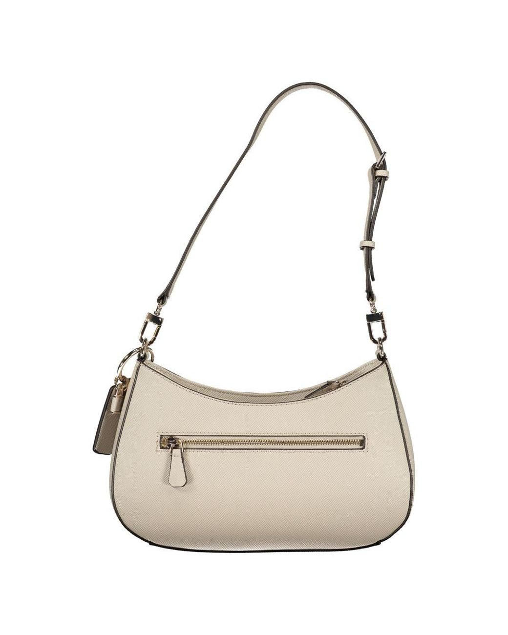 Guess Natural Beige Polyurethane 's Handbag