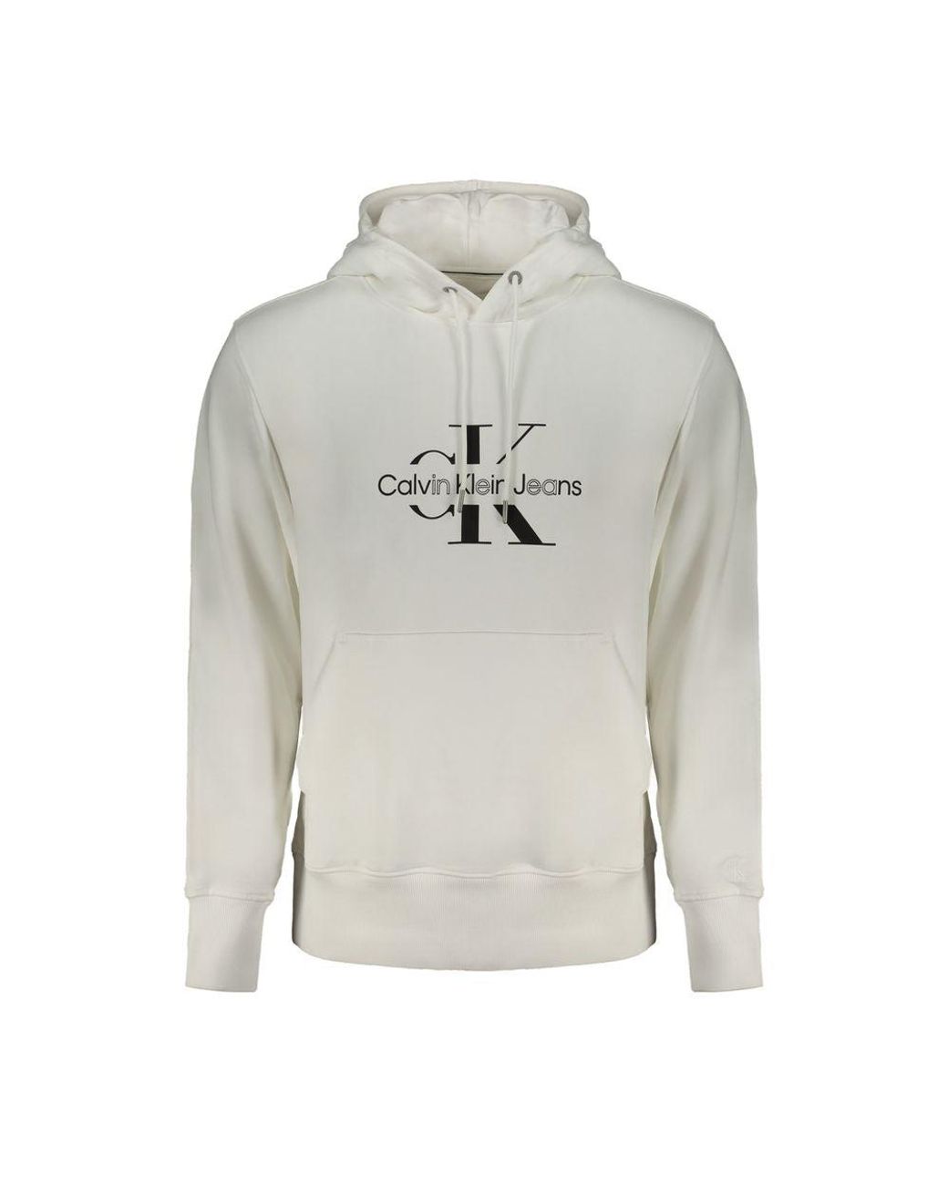 Calvin Klein Gray Cotton Sweater for men