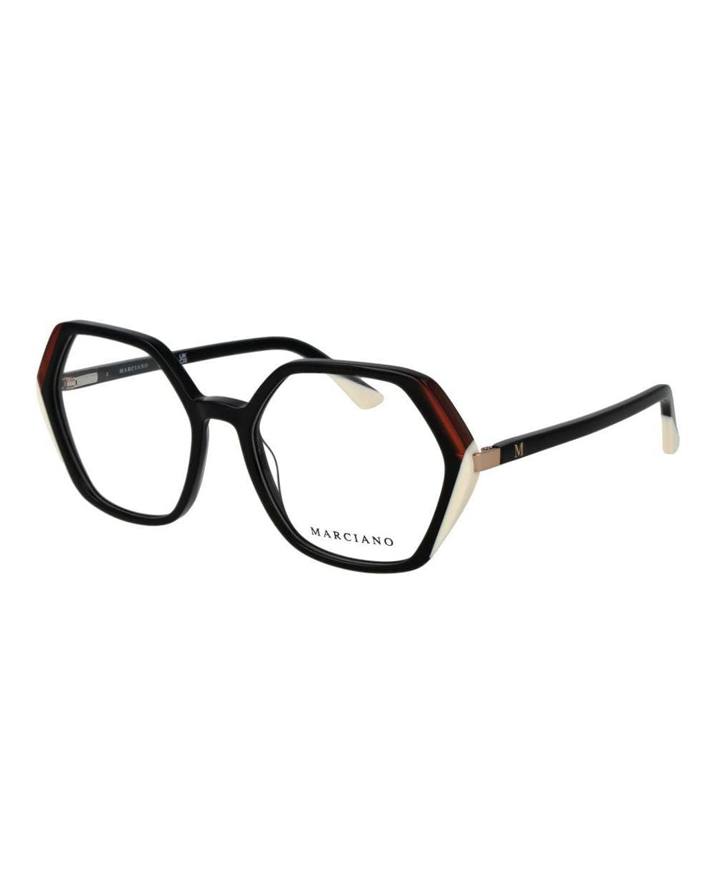MARCIANO BY GUESS Black Acetate Glasses (frames)