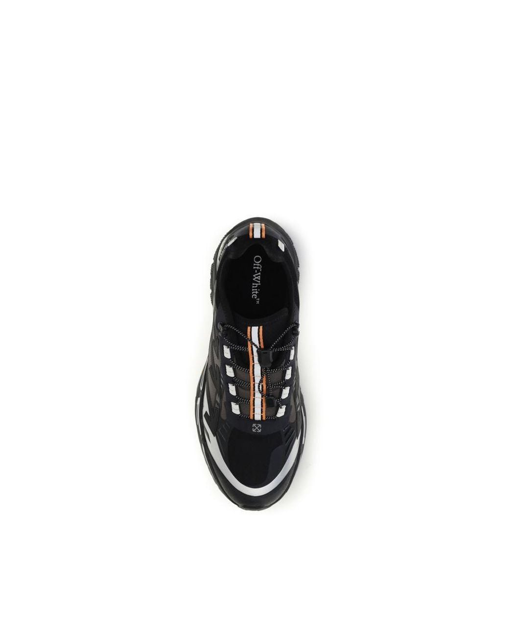 Off-White c/o Virgil Abloh Black Polyester Athletic Sneakers - Eu39/us6 for men