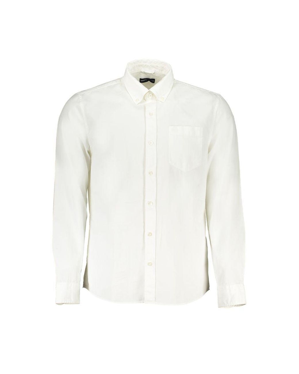 North Sails White Cotton Men Shirt for men