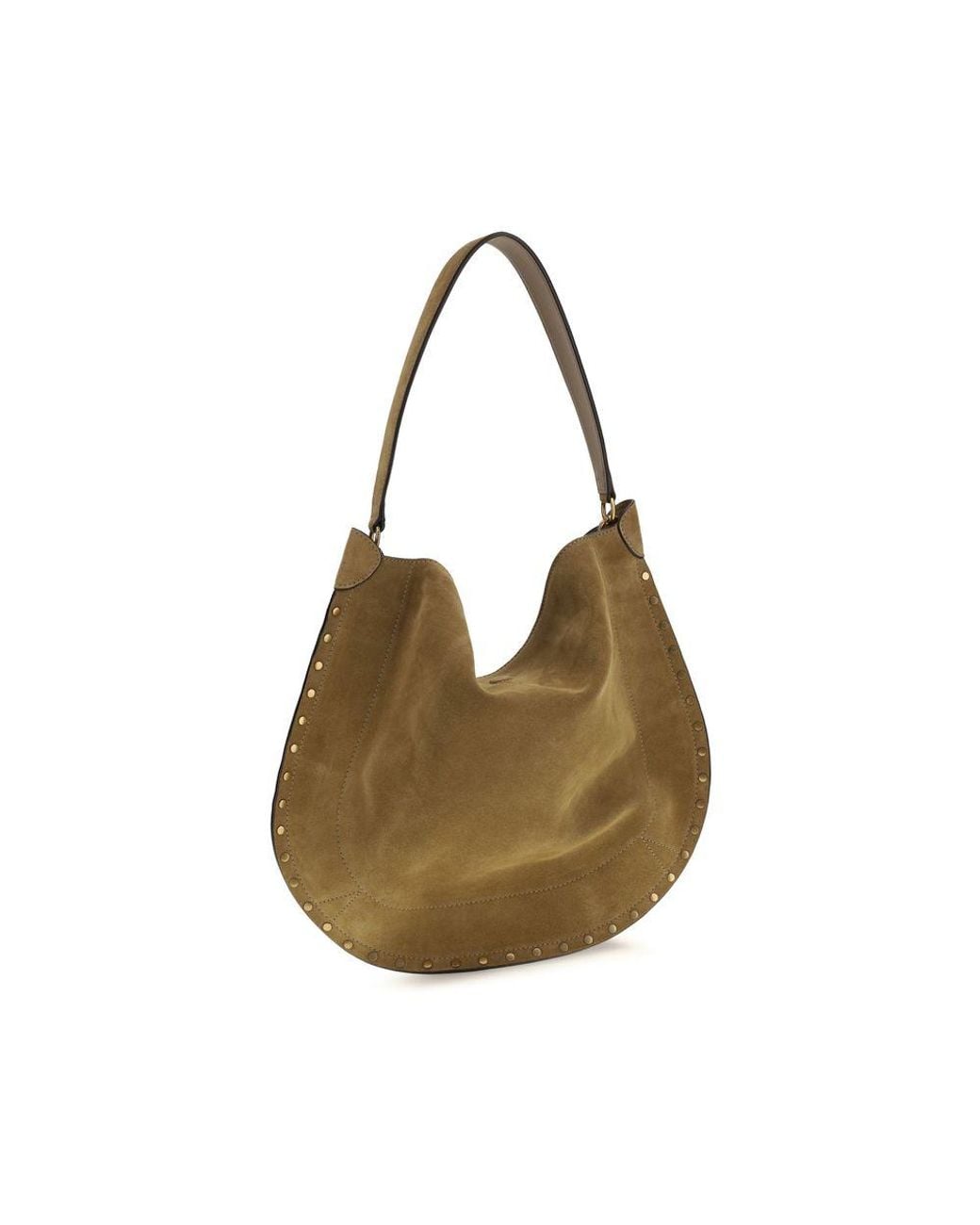 Isabel Marant Metallic Oskan Soft Shoulder Bag
