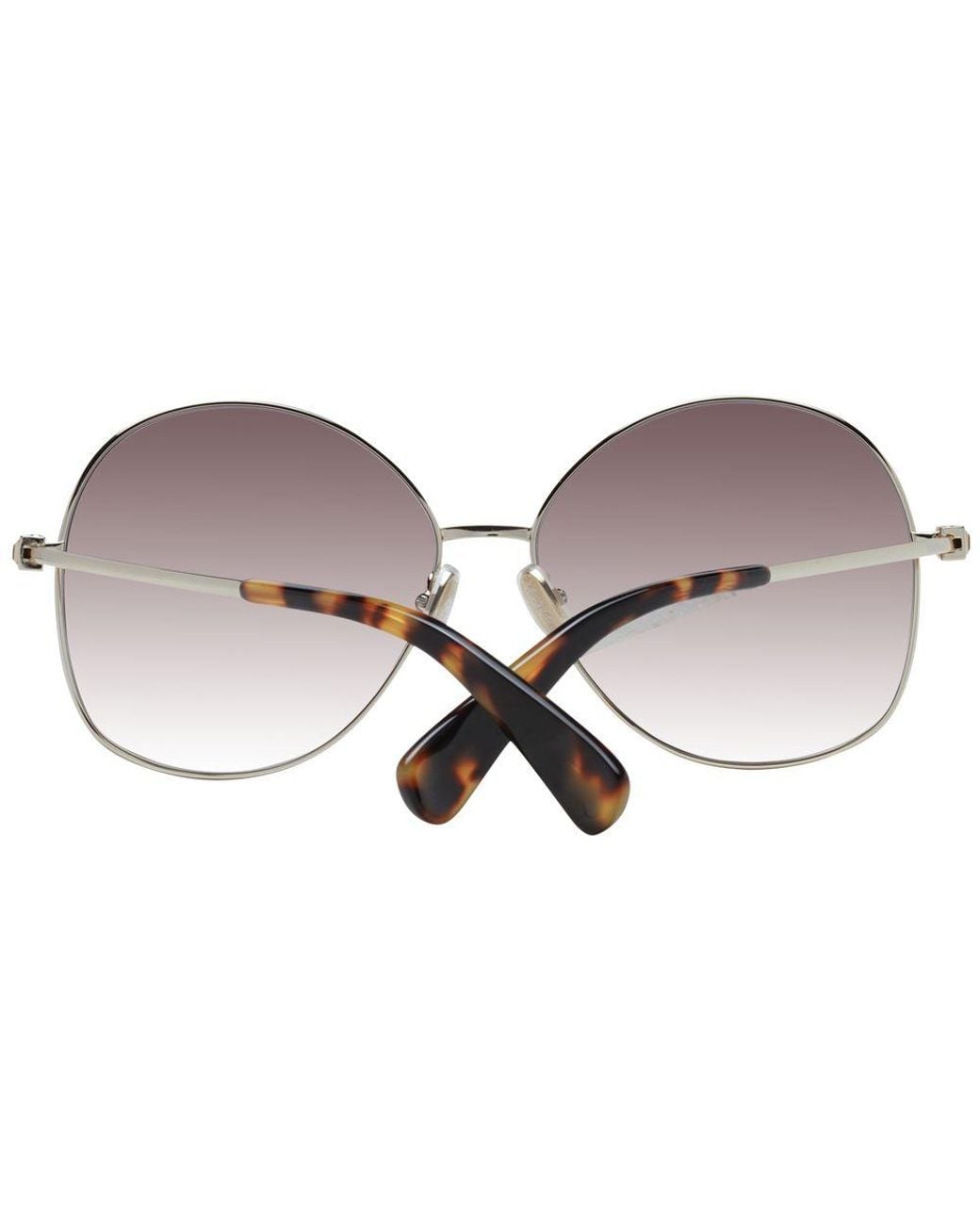 Max Mara Gray Gold Sunglasses