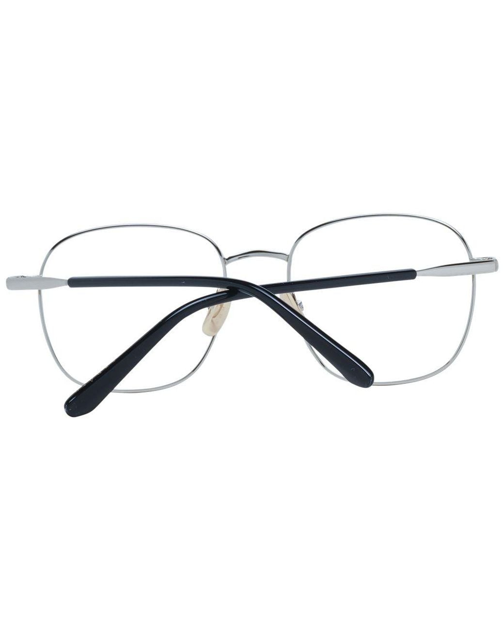 Sandro Metallic Black Stainless Steel Glasses (frames) for men